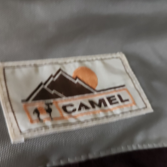 VTG Camel Cigarette 2 Tier Backpack with Leather Accent - Picture 2 of 7